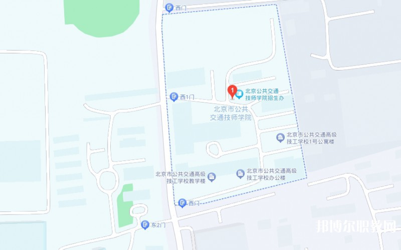 北京市公共交通高級技工學校地址，乘車路線