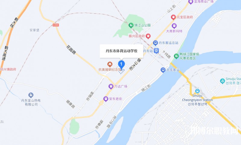丹東市體育運(yùn)動(dòng)學(xué)校地址，乘車路線
