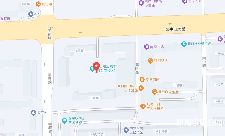 營(yíng)口市信息技術(shù)學(xué)校地址，乘車路線
