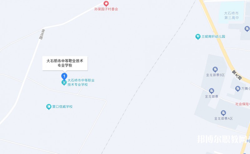 大石橋市中等職業(yè)技術(shù)專業(yè)學(xué)校地址，乘車路線
