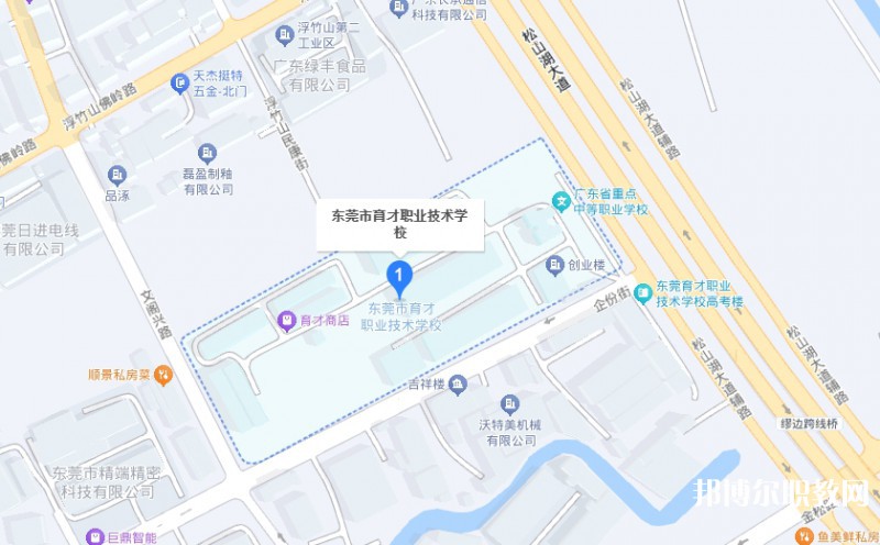 東莞市育才職業(yè)技術(shù)學(xué)校地址，乘車(chē)路線