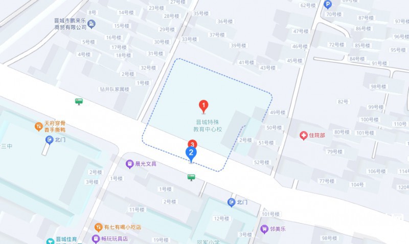 晉城市特殊教育中心學校地址，乘車路線
